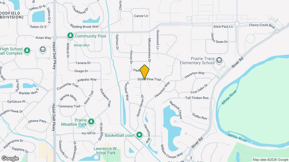 5837 Stone Pine Trail Map and Location Details