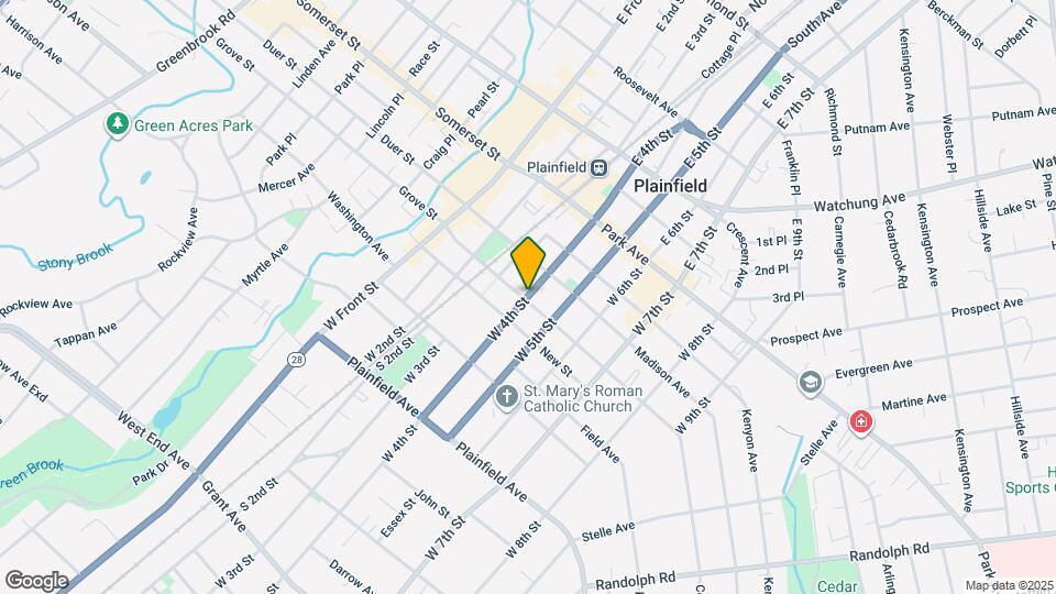 324 W 4th St Map and Location Details