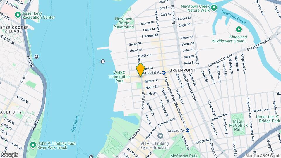 103 Franklin St Mapa y Detalles de la Ubicación