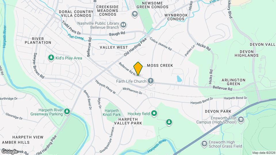 551 Bellevue Rd N Mapa y Detalles de la Ubicación