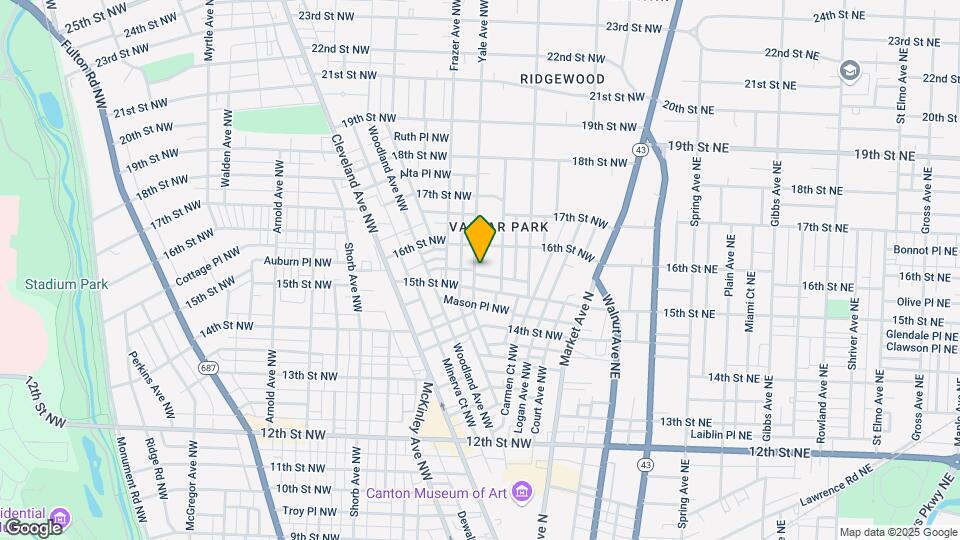 1520 Yale Ave Map and Location Details