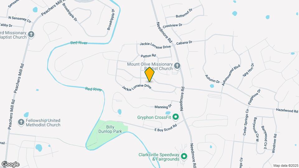 2042 Jackie Lorraine Drive Map and Location Details
