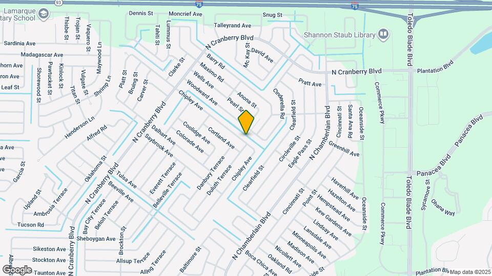 2314 Chipley Ave Map and Location Details