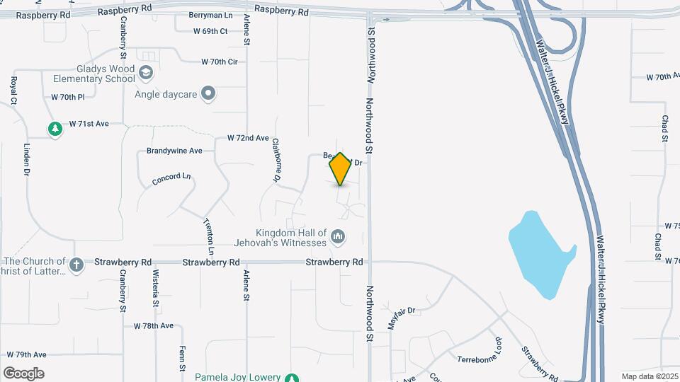 7400 Woburn Cir Mapa y Detalles de la Ubicación