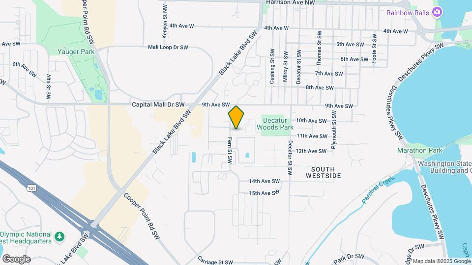 1032-1118 Fern St SW Mapa y Detalles de la Ubicación