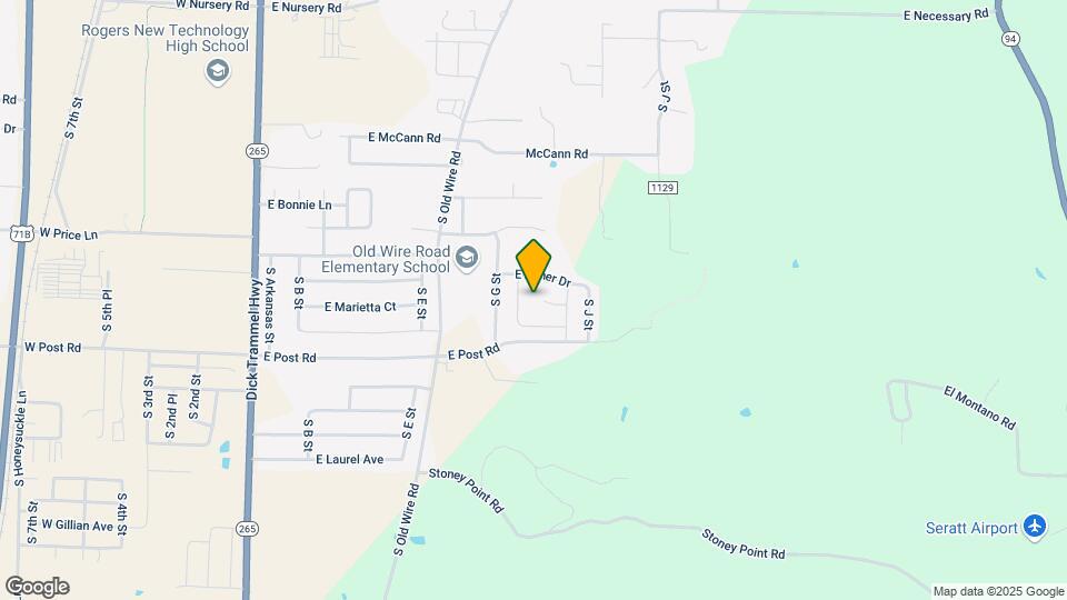 800 E Marietta Ct Map and Location Details