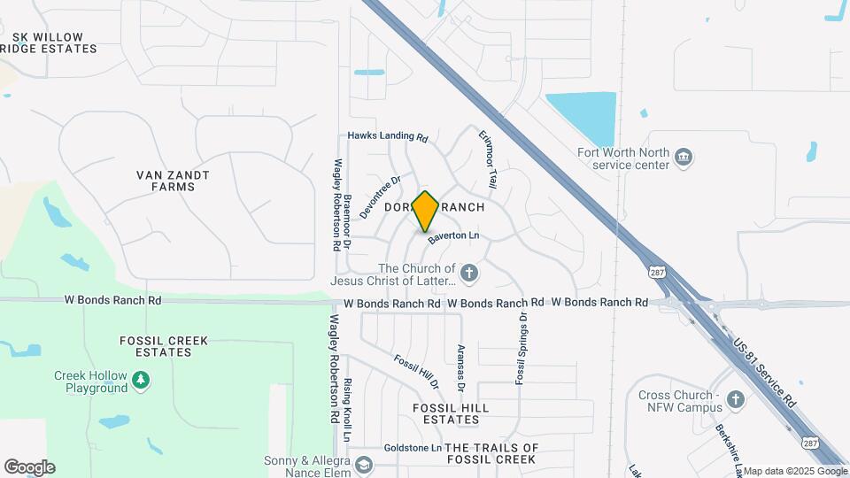 532 Baverton Ln Map and Location Details