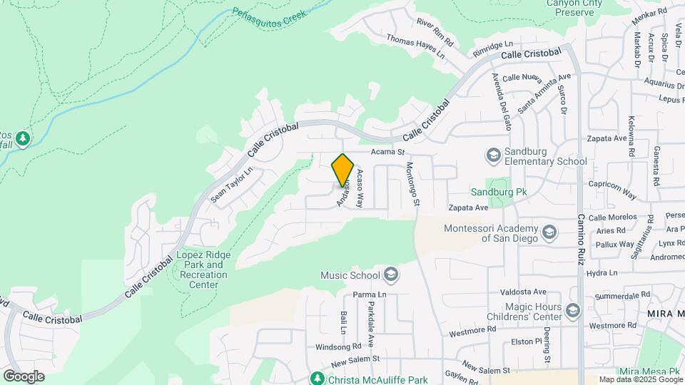 7630 Andasol St Map and Location Details