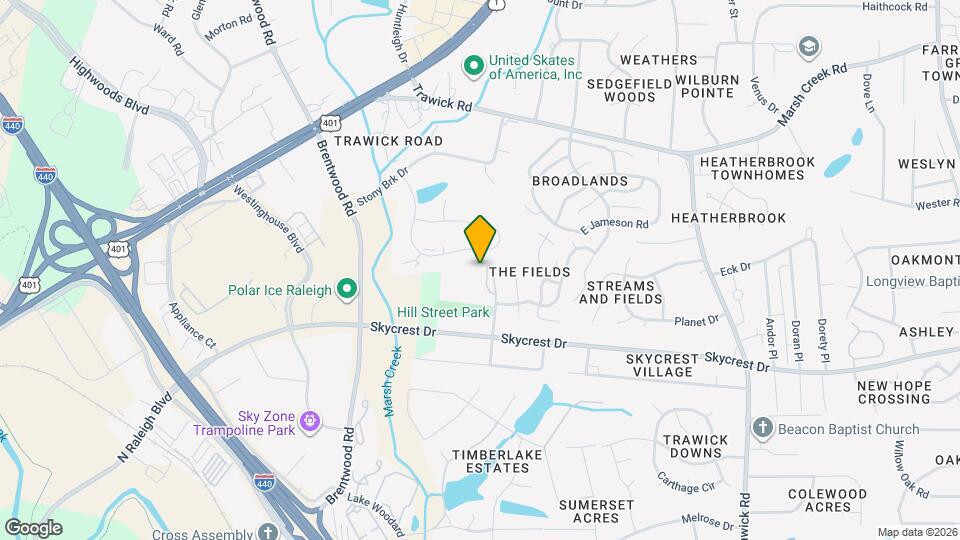 2431 Hill St Map and Location Details