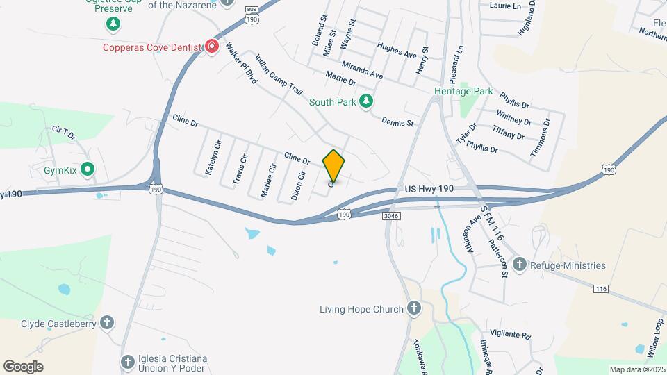 1704-1716 Clovis Dr Map and Location Details
