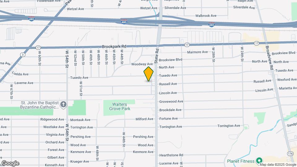 3714 Russell Ave Map and Location Details