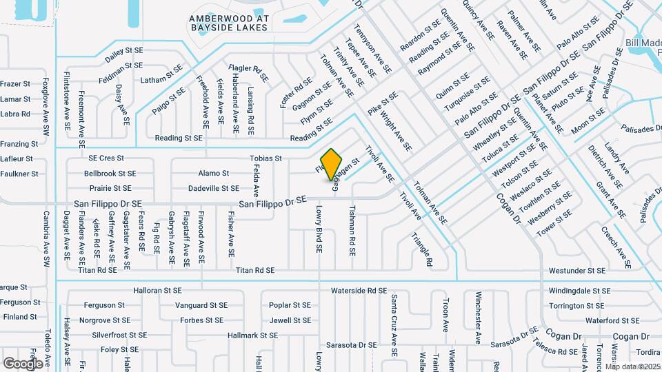 2882 Gaghagen St Map and Location Details