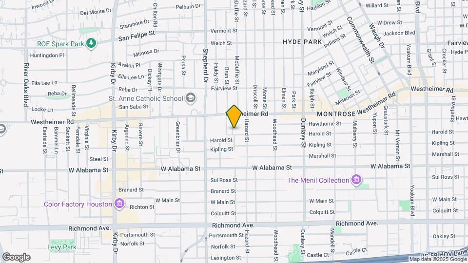 1928 Harold St, Unit 1 Map and Location Details