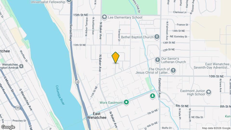 1123 Cedar Ln, Unit 1123 Cedar Lane Mapa y Detalles de la Ubicación