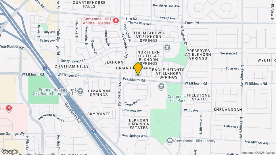 7901 Rustic Canyon Ct Map and Location Details