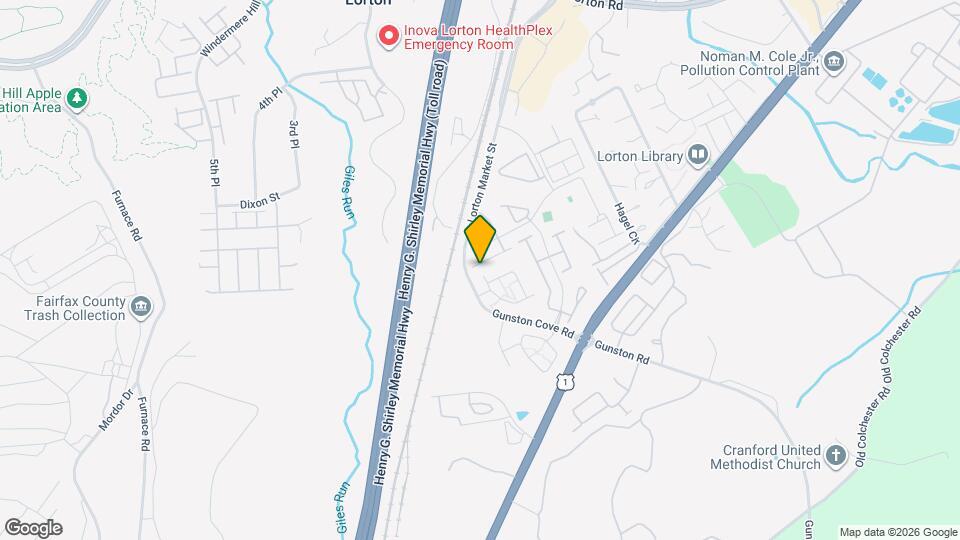 9640 Potters Hill Cir Map and Location Details