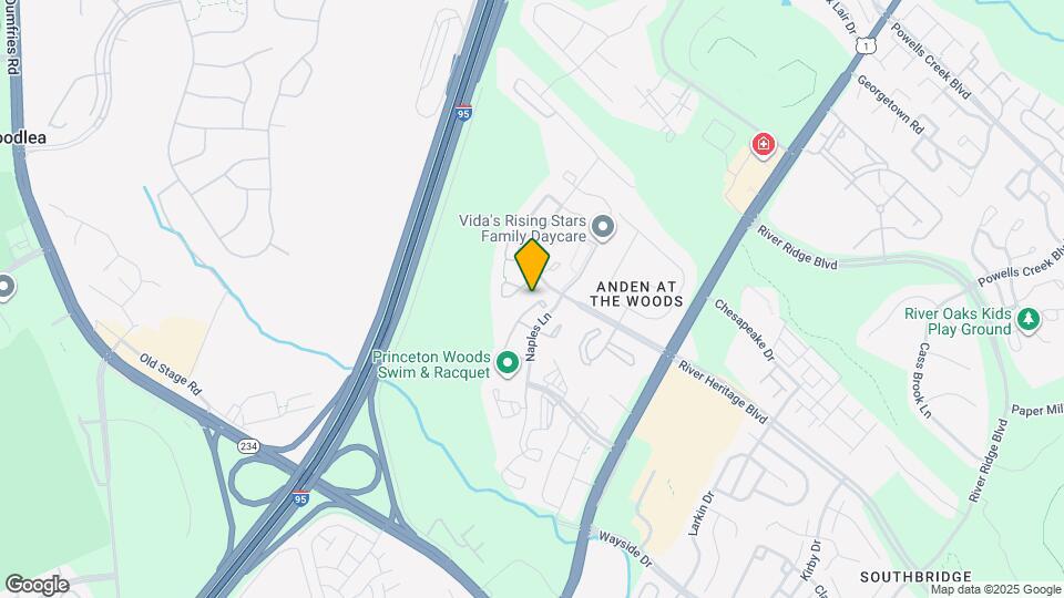 16926 Point Pleasant Ln Map and Location Details