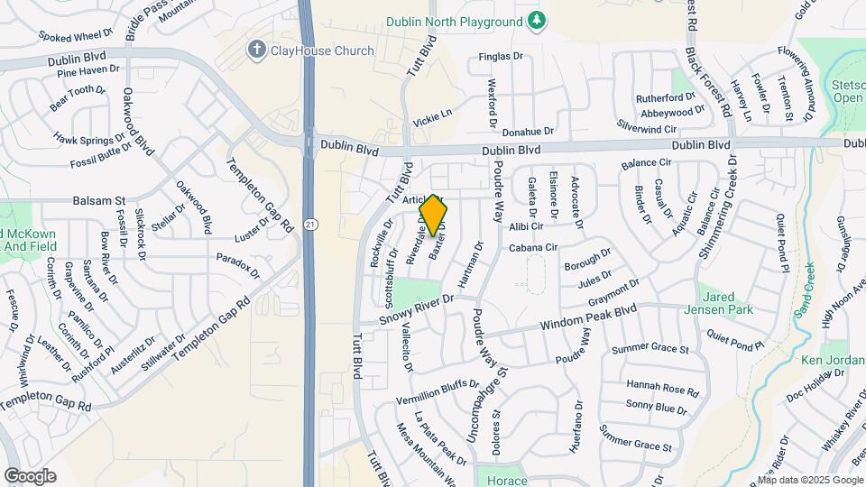 6270 Baxter Dr Mapa y Detalles de la Ubicación
