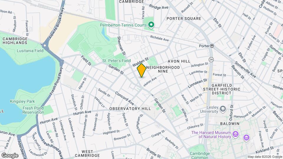25 Winslow St, Unit 25 Map and Location Details