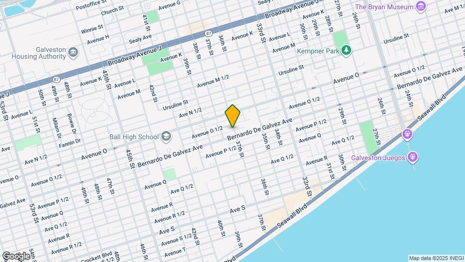 1815 37th St Mapa y Detalles de la Ubicación