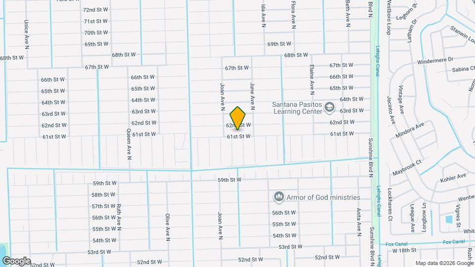 2910 61st St W Map and Location Details