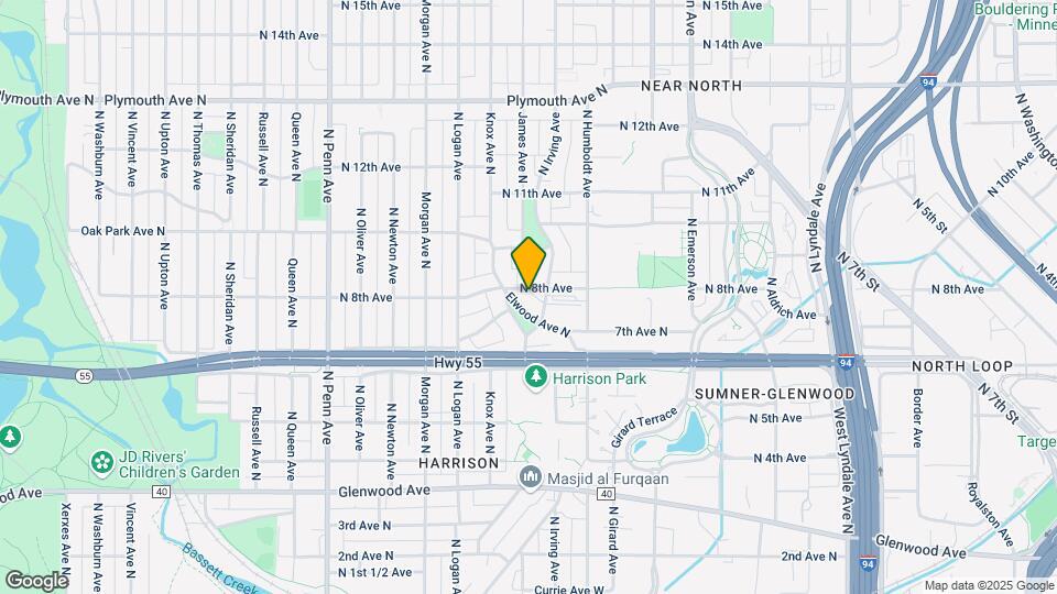 716 Elwood Ave N Map and Location Details