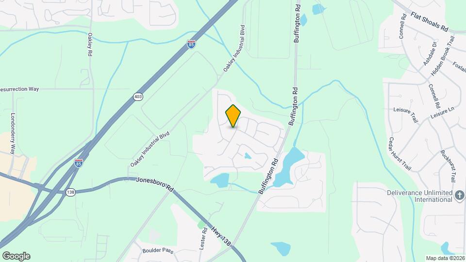 5732 Barrington Run, Unit Apt 108 Map and Location Details