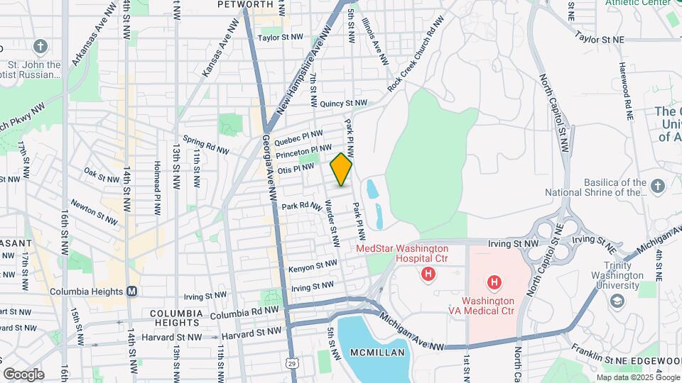 435 Manor Pl NW Map and Location Details