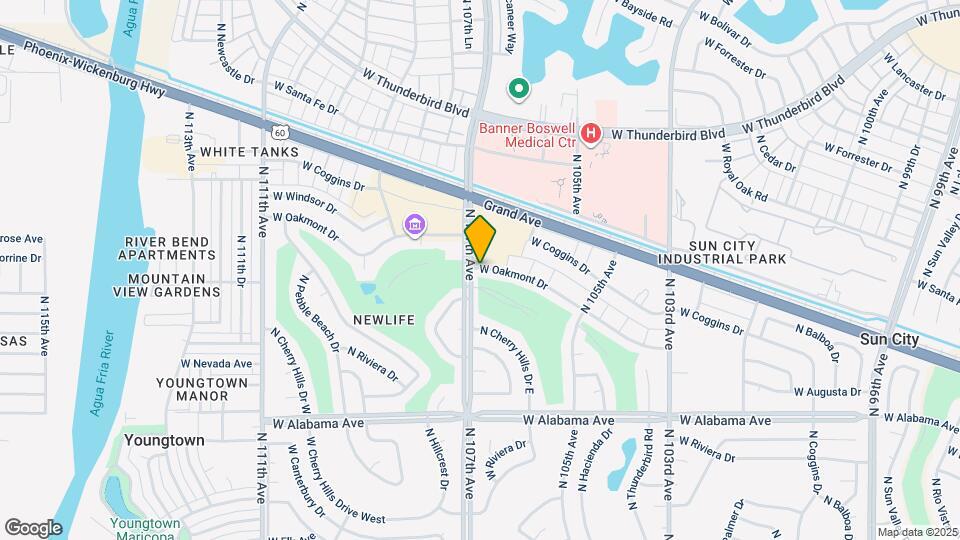 10641 W Oakmont Dr Map and Location Details