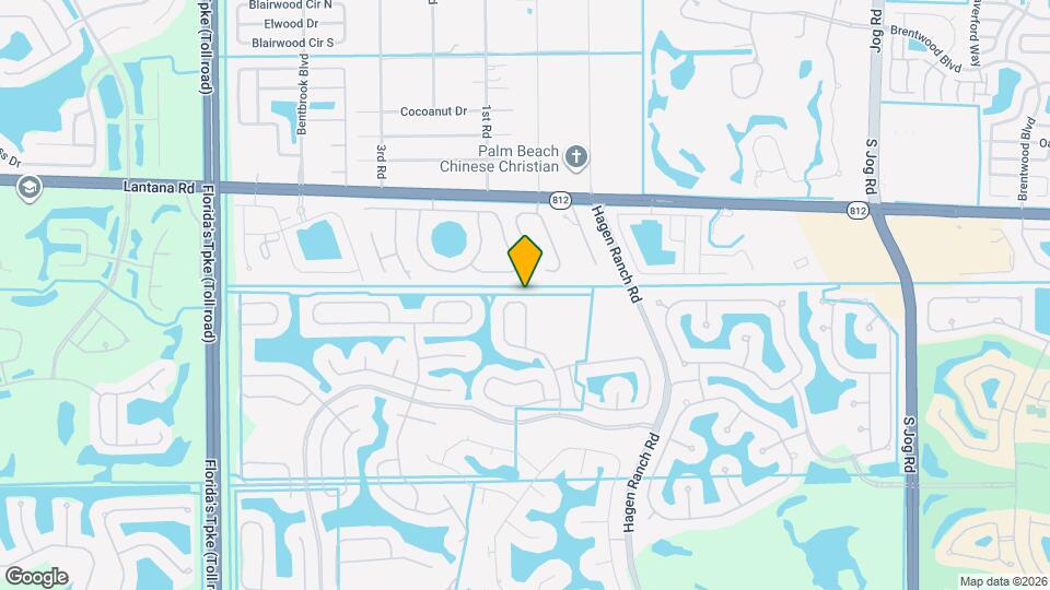 6172 Oak Bluff Way Map and Location Details