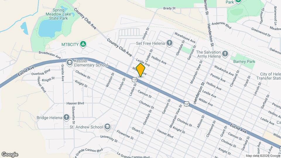 1818 Euclid Ave Mapa y Detalles de la Ubicación