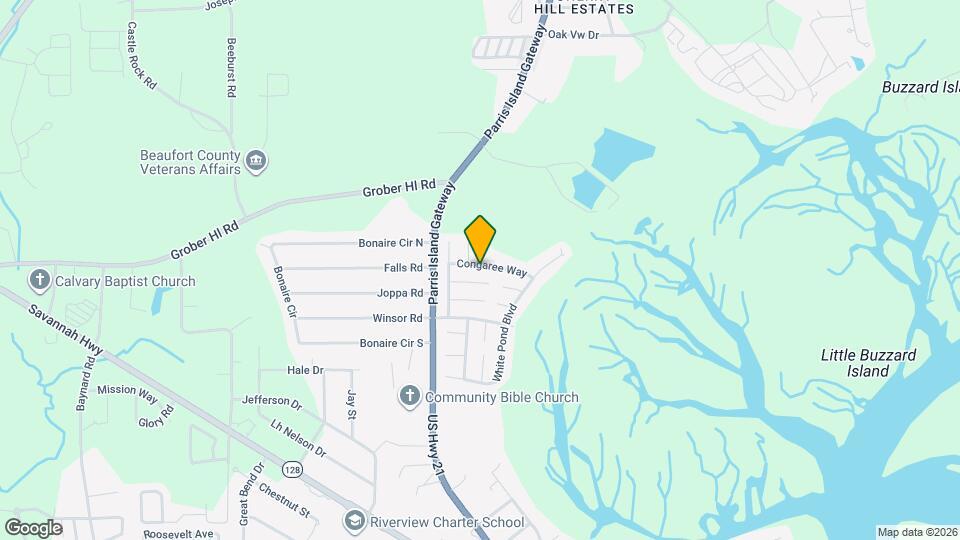 14 Congaree Way Map and Location Details