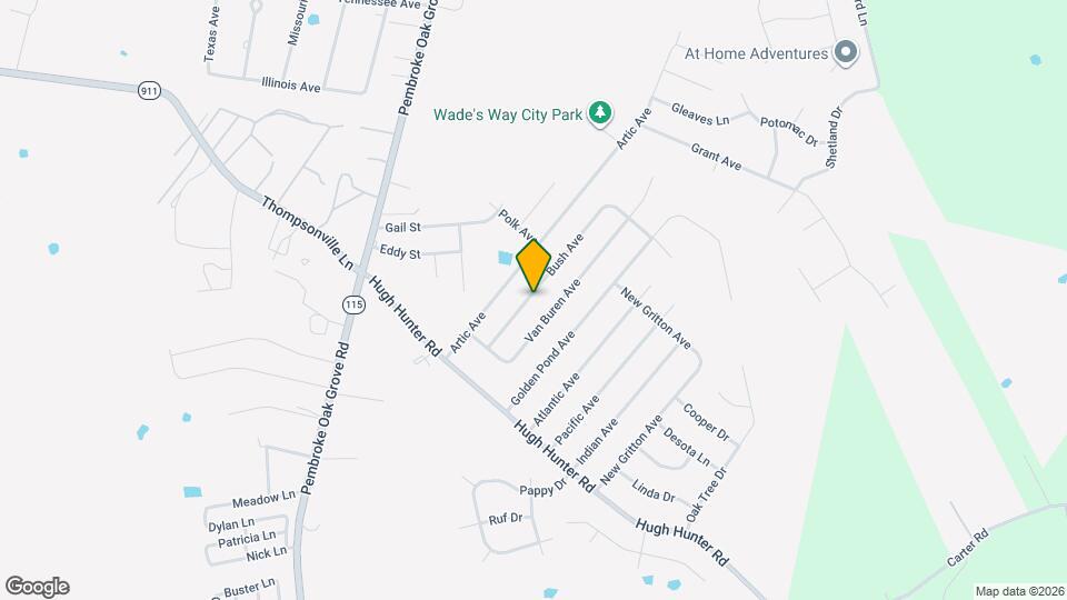 1017 Bush Ave Map and Location Details