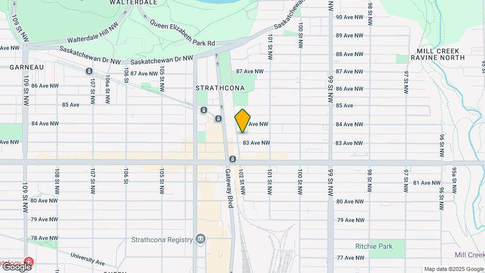 10160-10183 83 Ave NW Map and Location Details