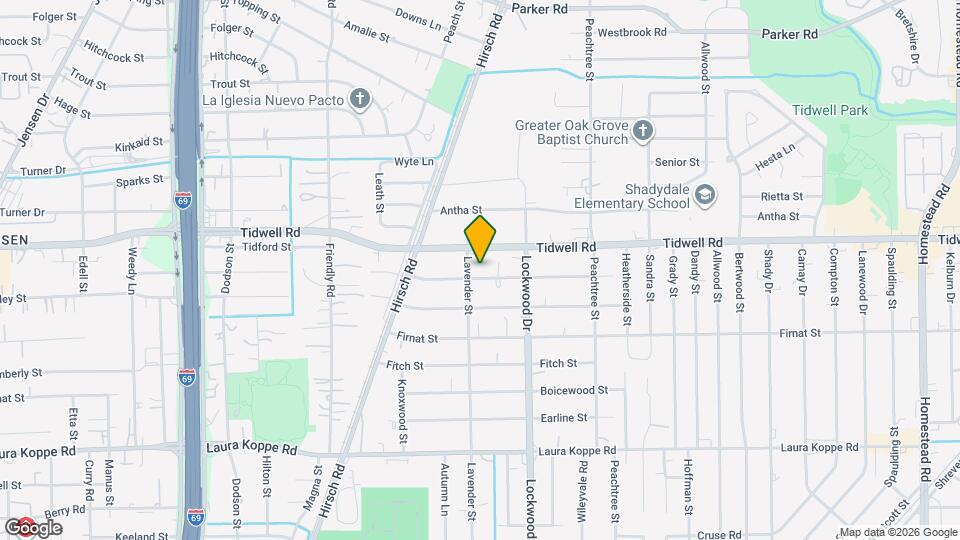 4709 Ireland St Mapa y Detalles de la Ubicación