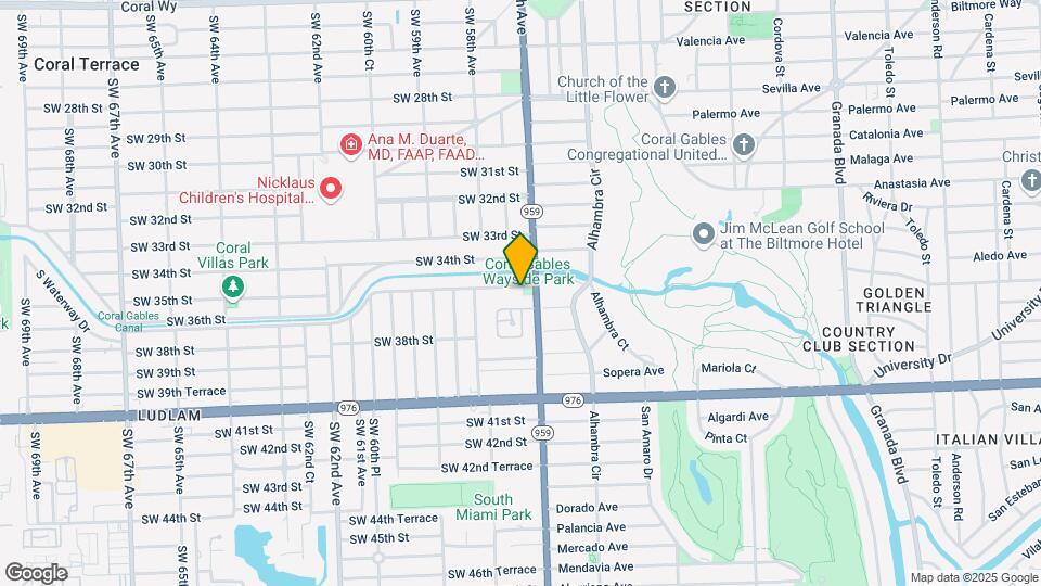 5736 SW 35th St Map and Location Details