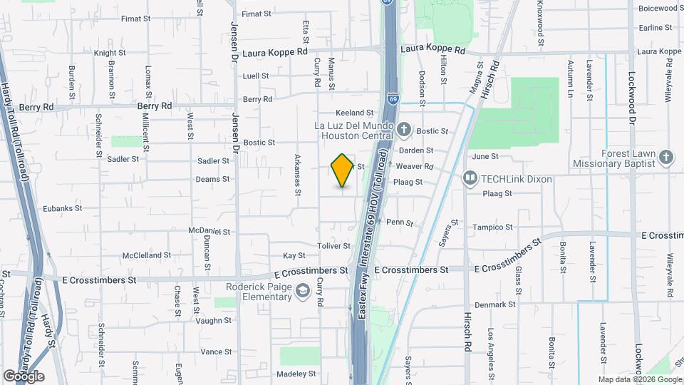 3229 Persimmon St Map and Location Details
