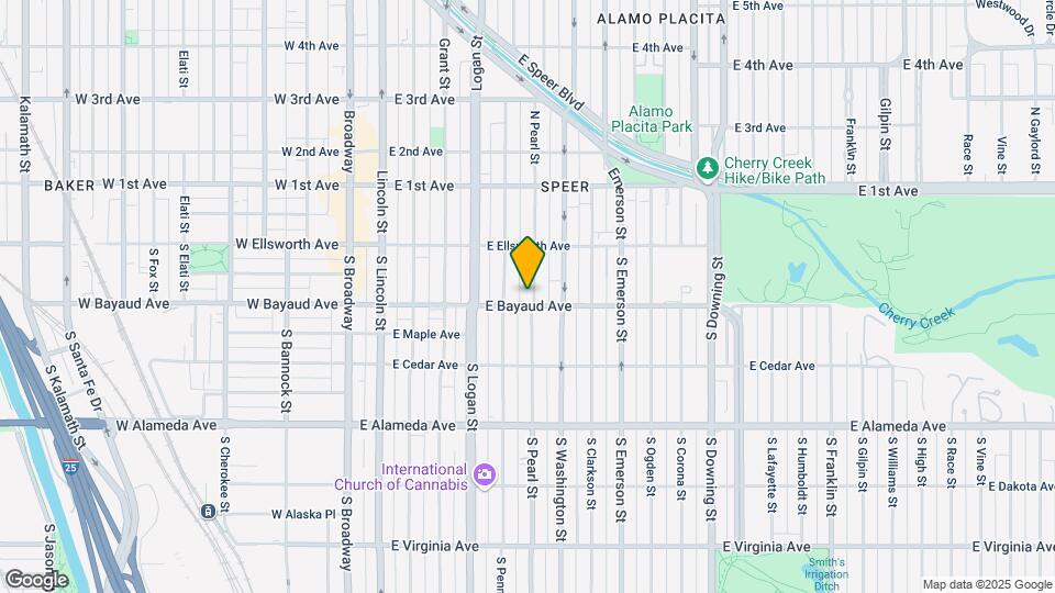 85 S Pearl St Map and Location Details
