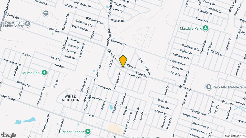 3409 Lorena Dr Map and Location Details