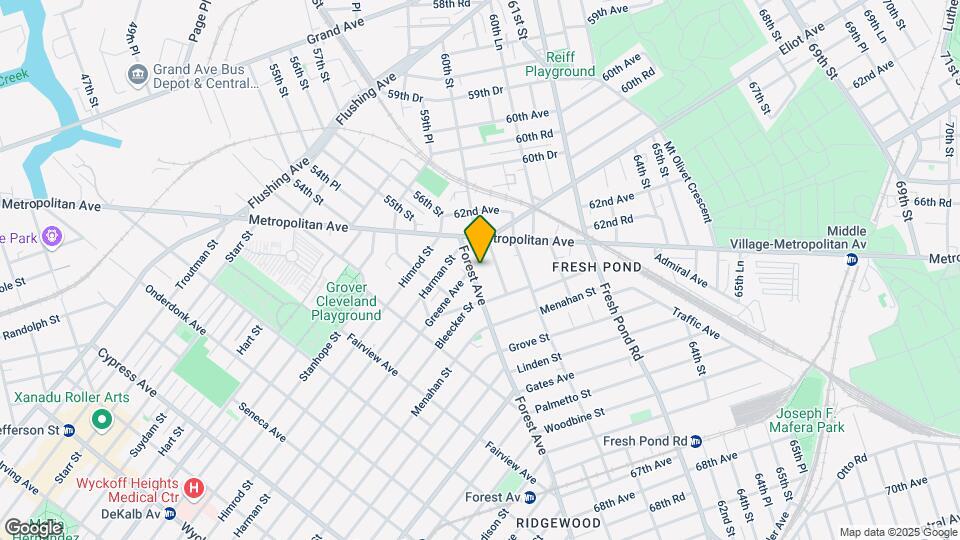 6259 Forest Ave Map and Location Details