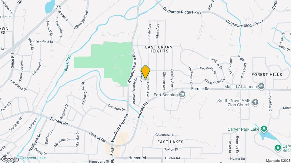 2921 Doyle Ave Map and Location Details