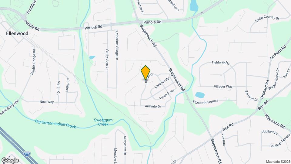 5510 Platte Dr Map and Location Details