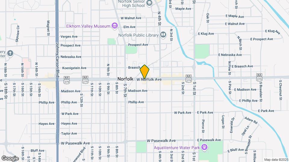 507 W Norfolk Ave, Unit 4 Map and Location Details