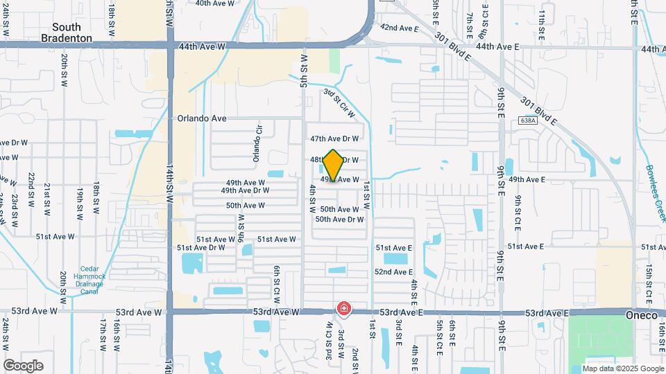 305 49th Ave Dr W Map and Location Details