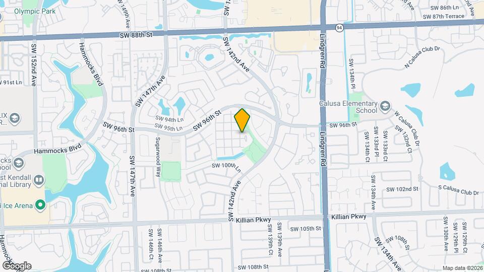 14327 SW 97th Ln Mapa y Detalles de la Ubicación