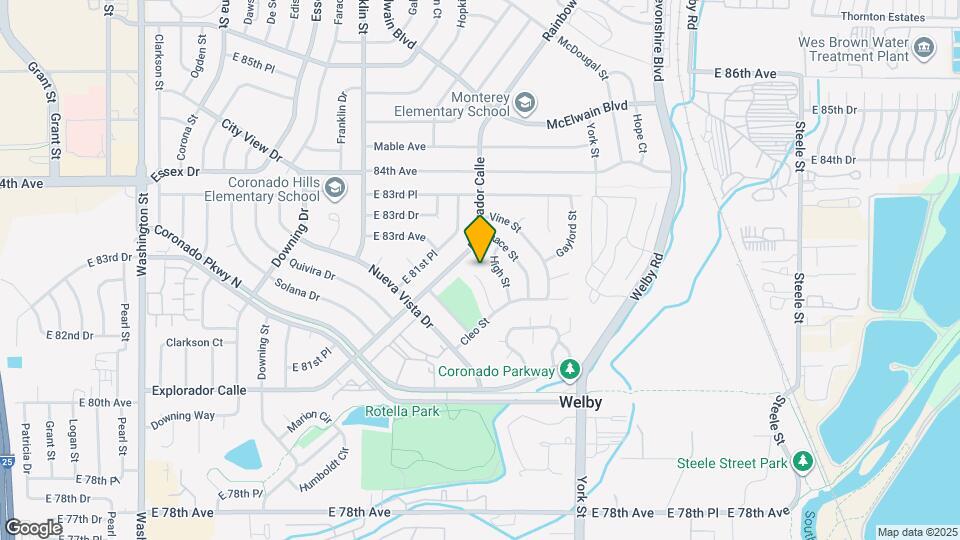 8244 Ladean St Map and Location Details