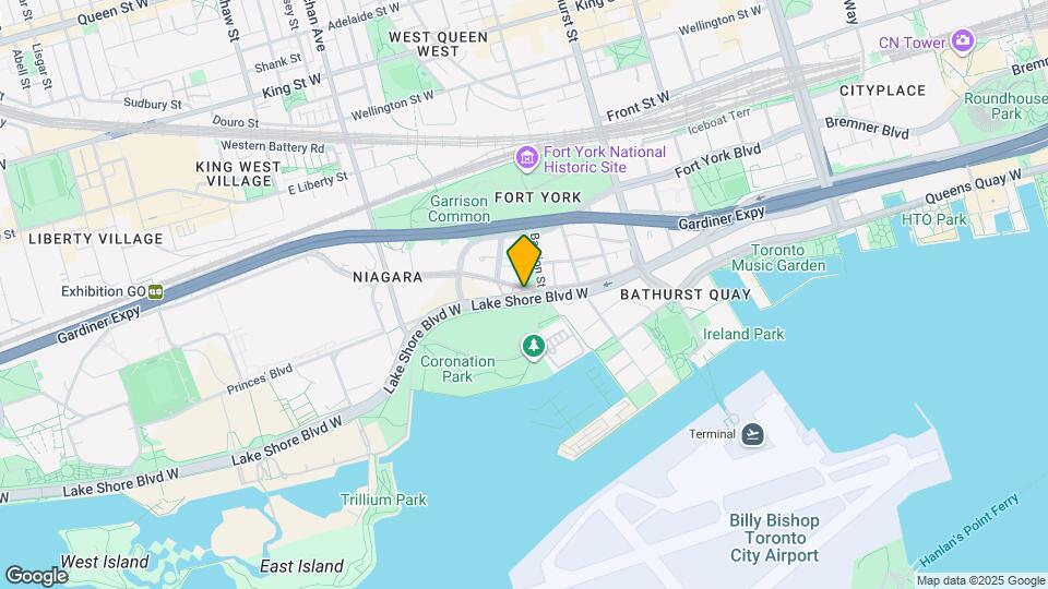 7424 Lake Shore Blvd W Map and Location Details