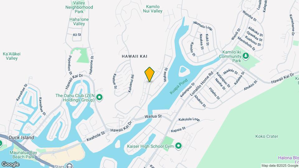 7150 Hawaii Kai Dr Map and Location Details