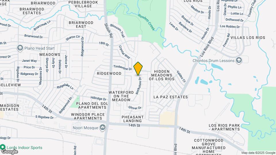 1517 Rockshire Dr Map and Location Details