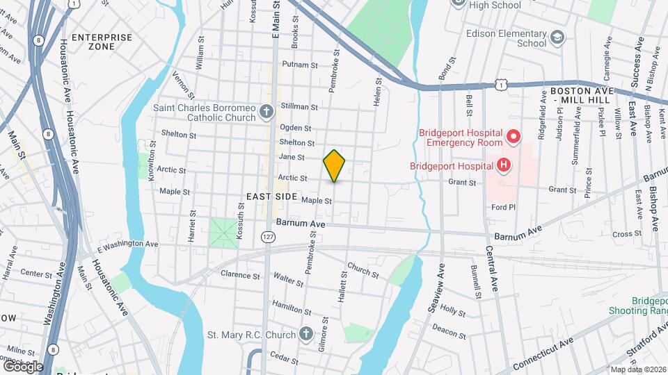 127 Caroline St Map and Location Details